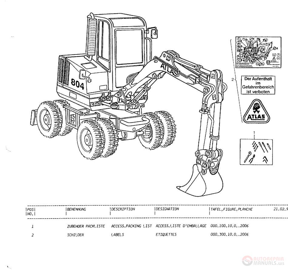 How To Fix Error Atlas Cranes & Excavators EPC 2005 (1)