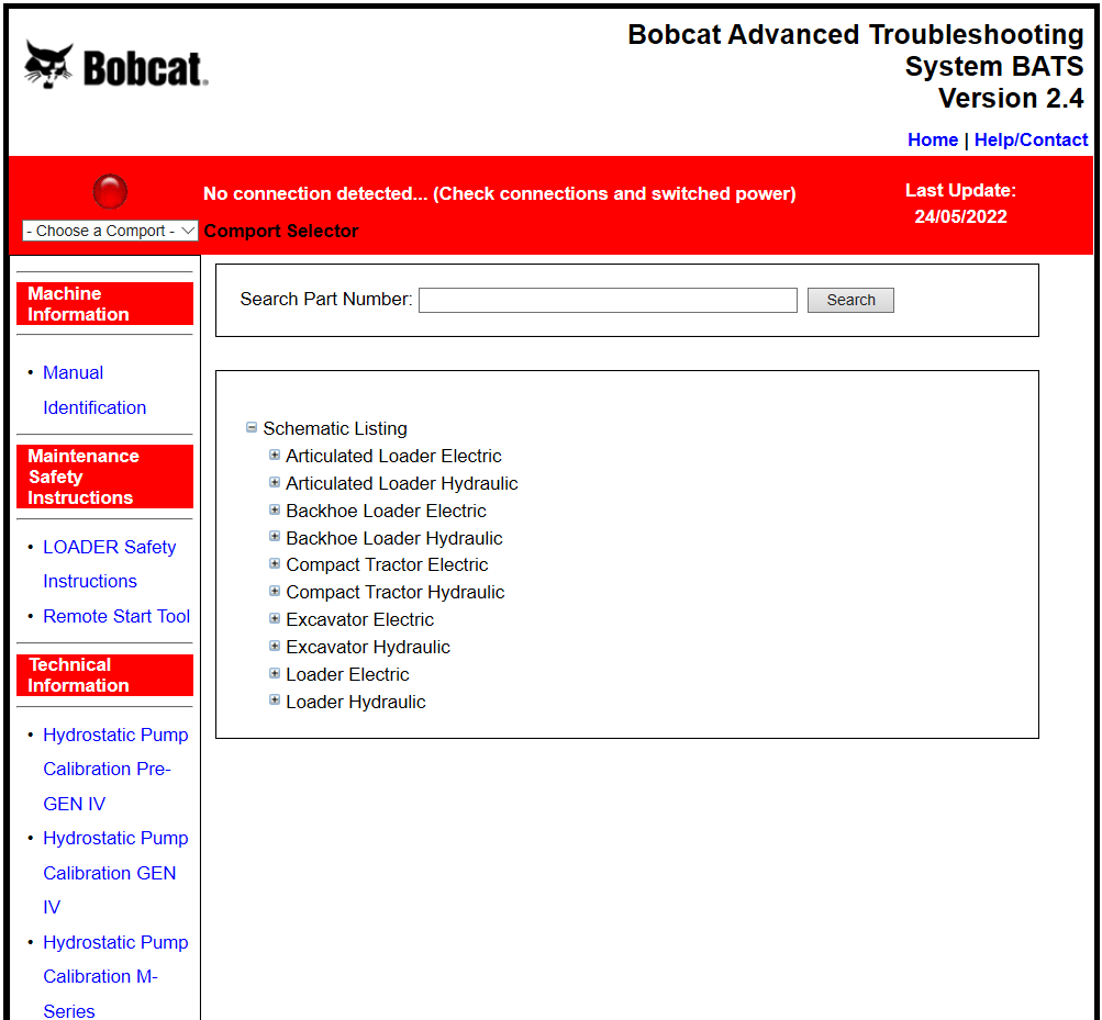 How To Fix Error Bobcat BATS v2.4 11.2021 Service Library (2)