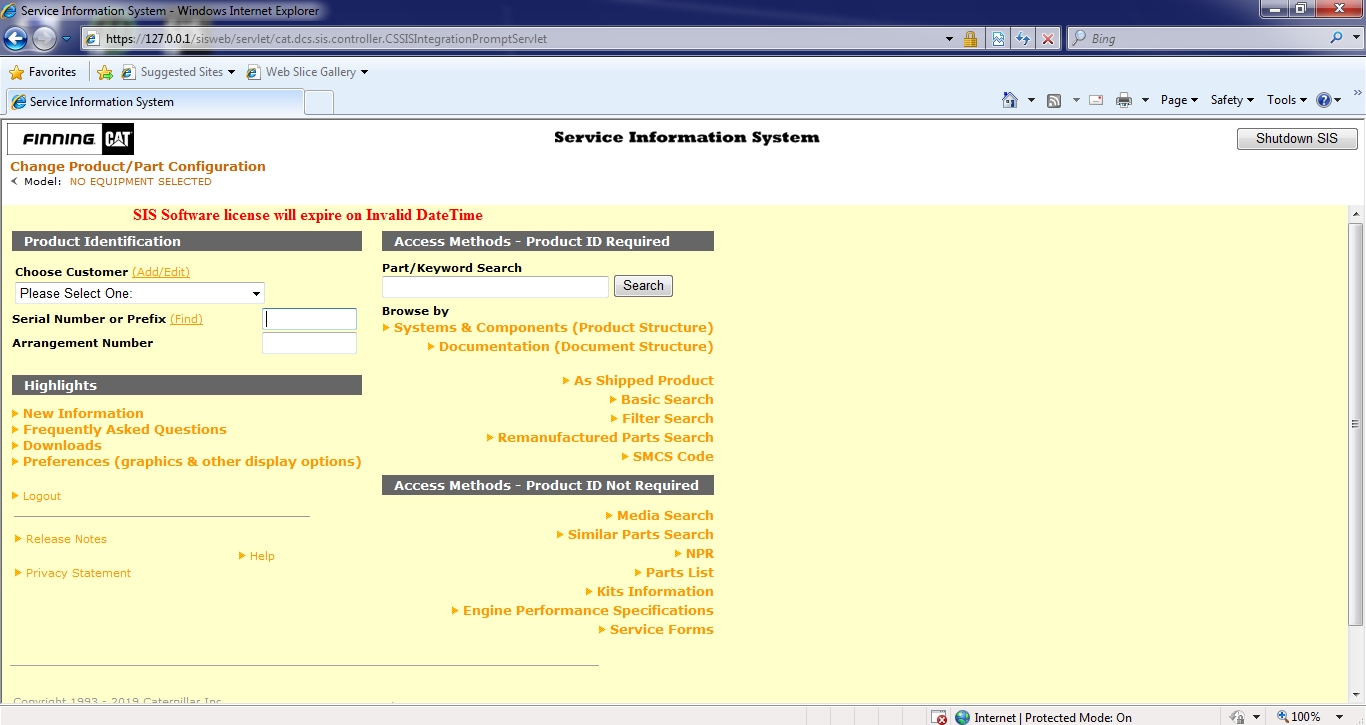 How To Fix Error Caterpillar SIS 10.2021 EPC (1)