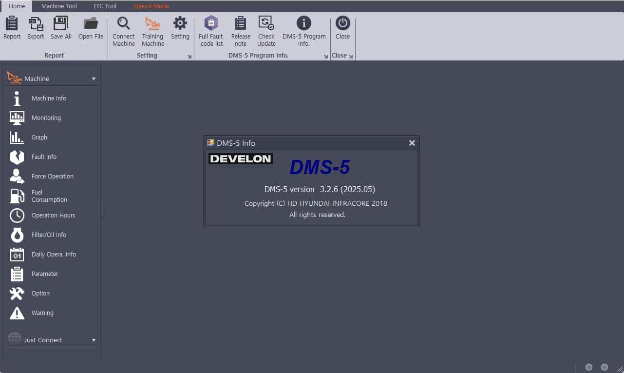 How To Fix Error Doosan DMS 5 3.2.6 05.2025 Diagnostic Program (1)