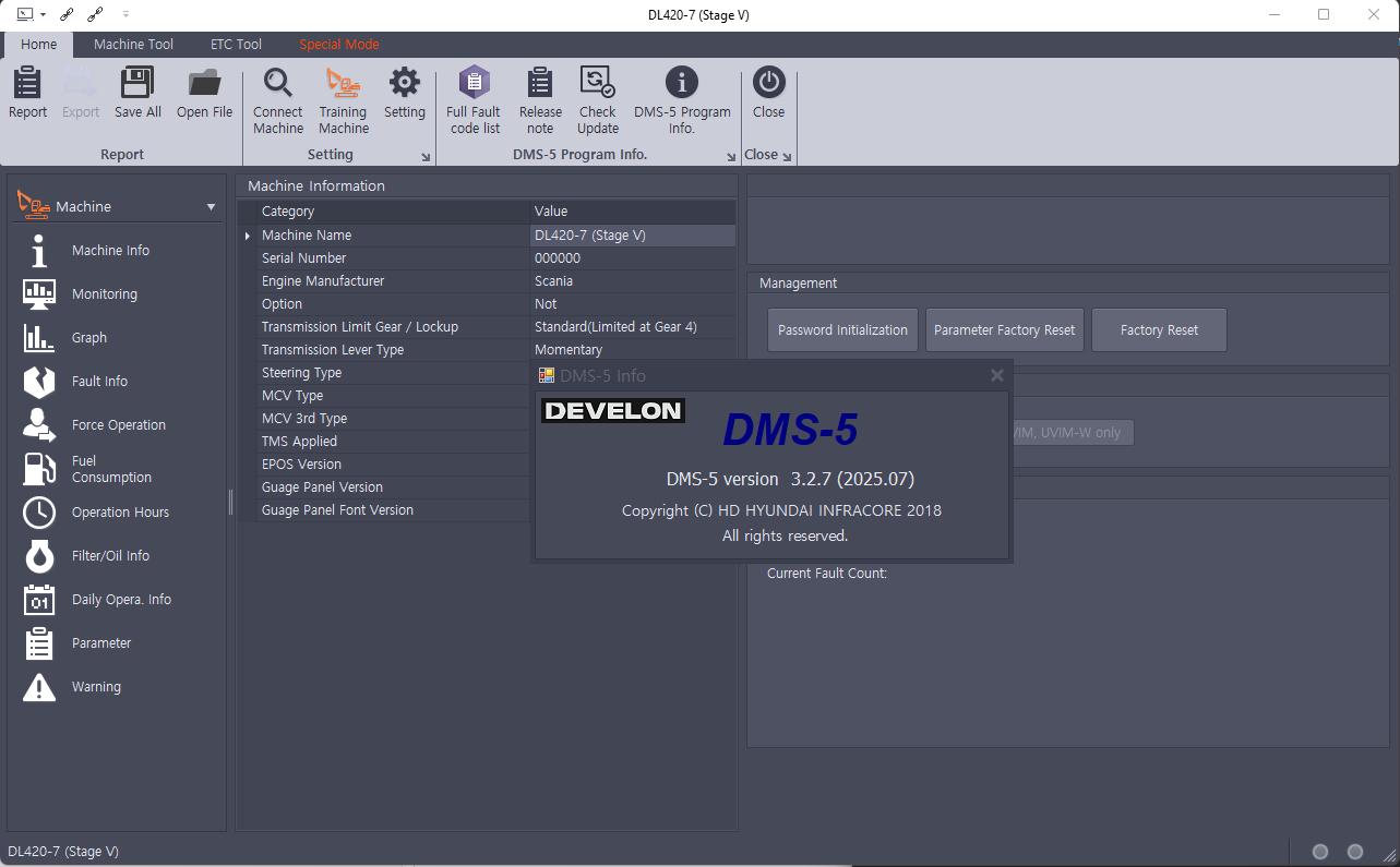How To Fix Error Doosan DMS 5 3.2.7 07.2025 Monitoring Diagnostic Program (1)