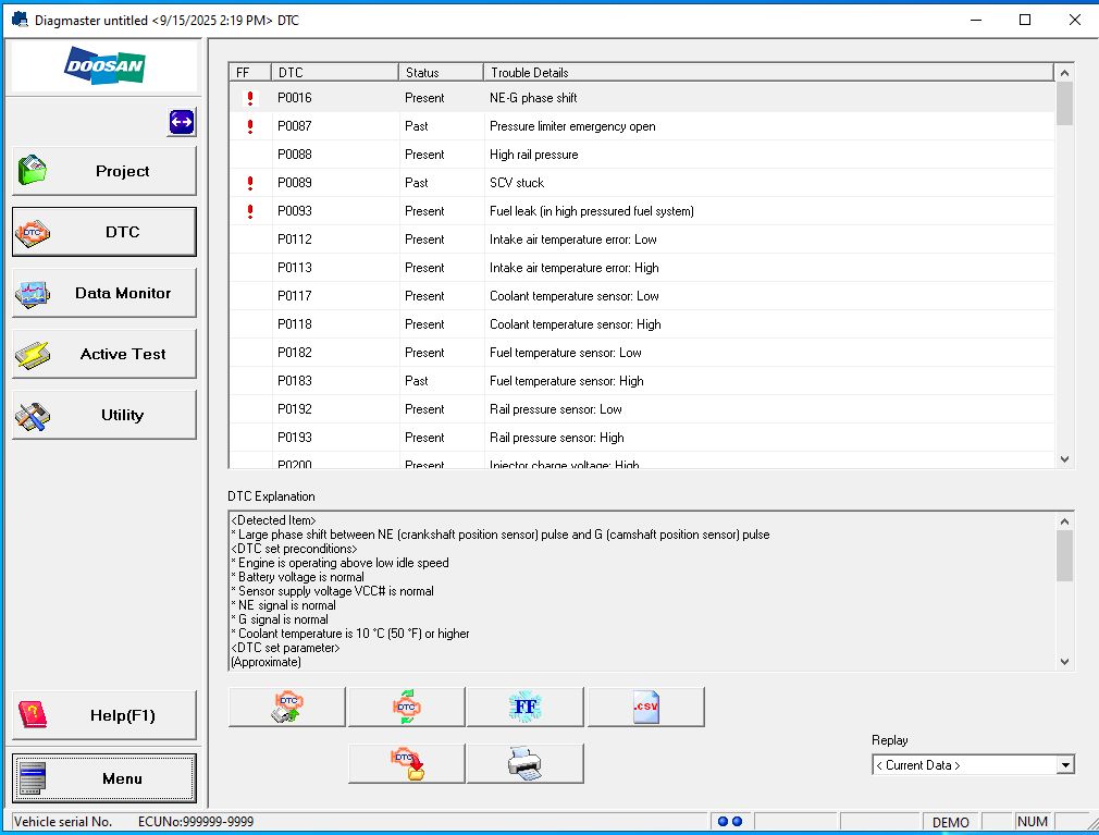 How To Fix Error Doosan Diagmaster 21.10.01 Diagnostic Program (1)