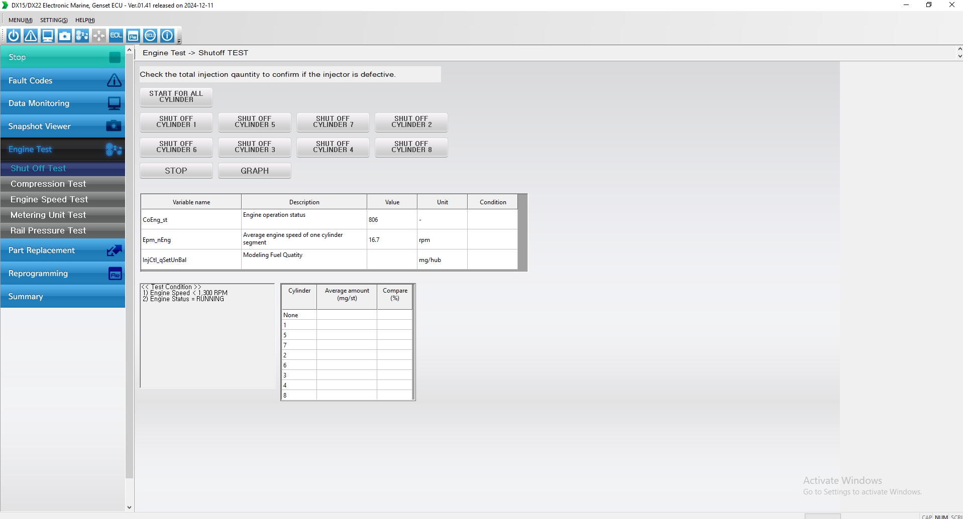 How To Fix Error Doosan Electronic Marine DX15 DX22 Genset ECU 01.41 12.2024 Diagnostic Program (2)
