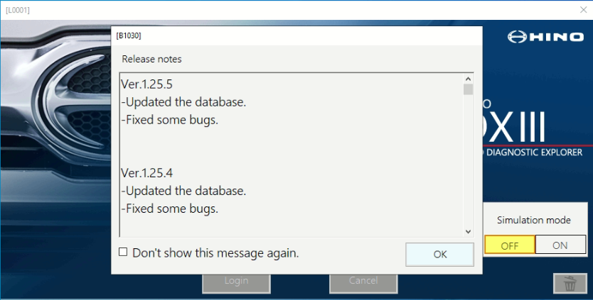 How To Fix Error Hino DXIII Ver.1.25.5 05.2025 Diagnostic Program (2)
