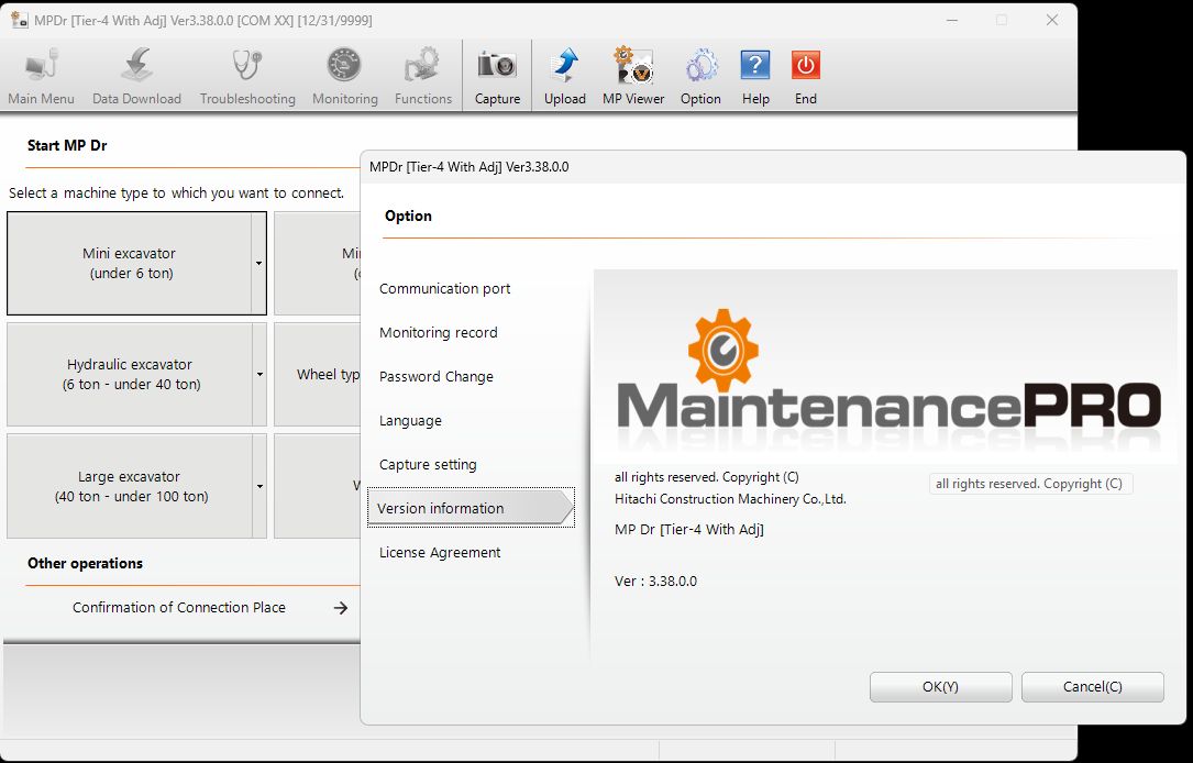 How To Fix Error Hitachi MPDr Tier 4 With Adj Ver 3.38 2024 (2)