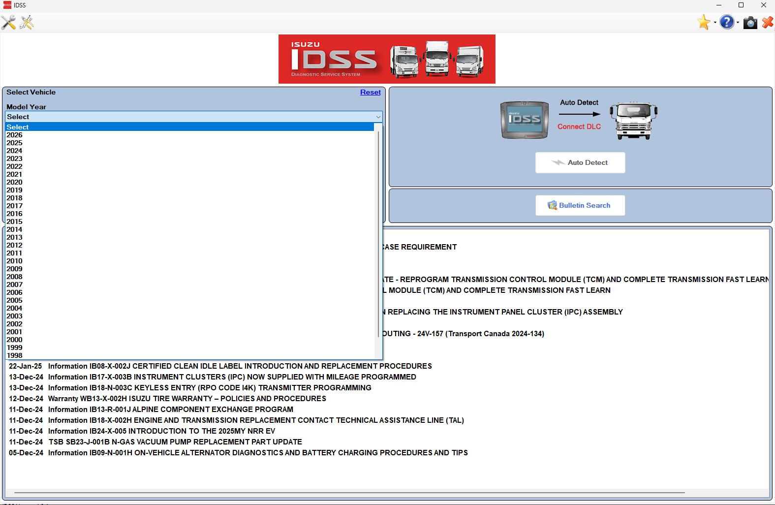 How To Fix Error Isuzu IDSS USA 04.2025 Diagnostic Program (1)