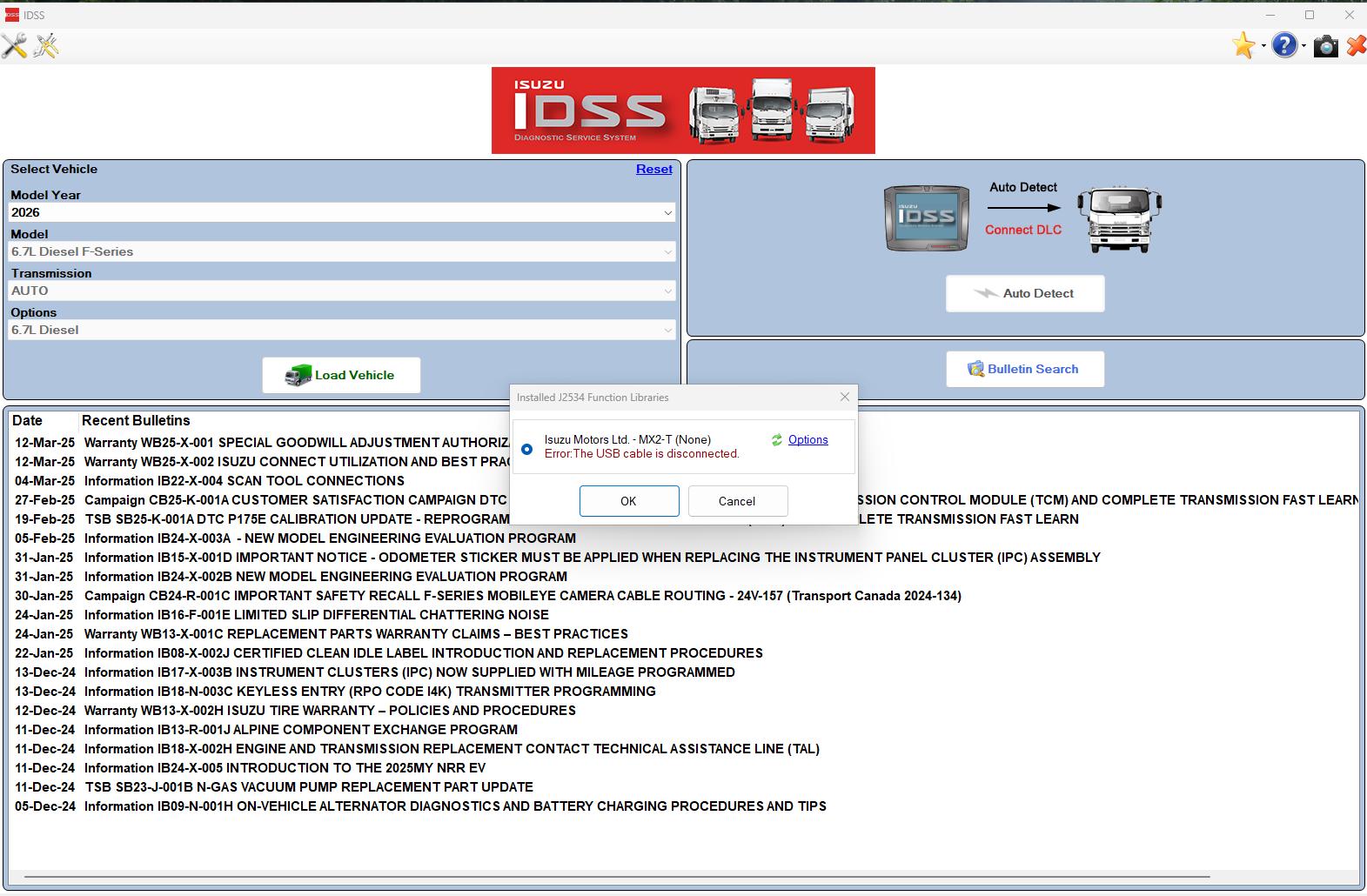 How To Fix Error Isuzu IDSS USA 04.2025 Diagnostic Program (2)
