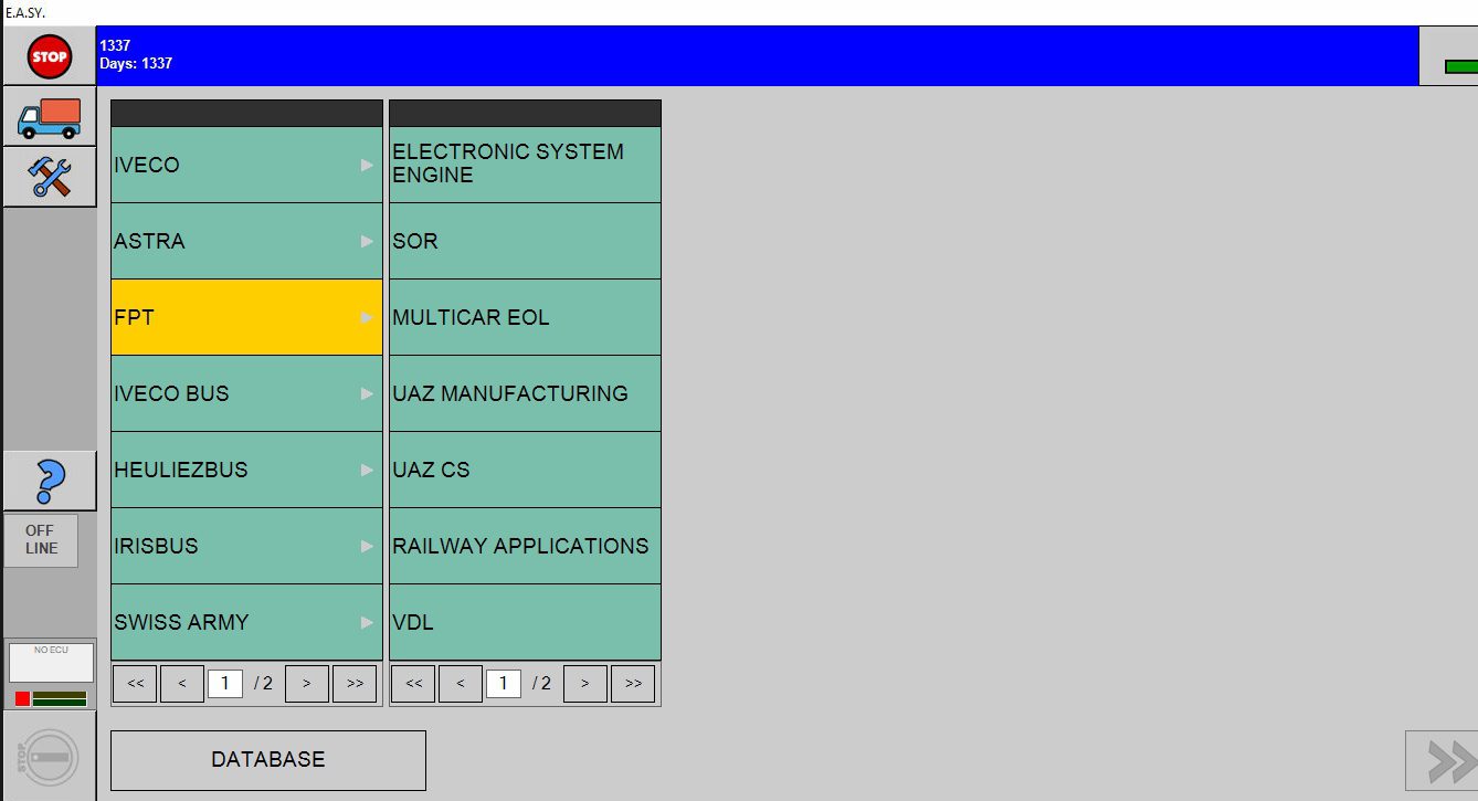 How To Fix Error Iveco Diagnostic Program E.A.S.Y Truck Bus v16.1 2021 Electronic Advanced System (2)