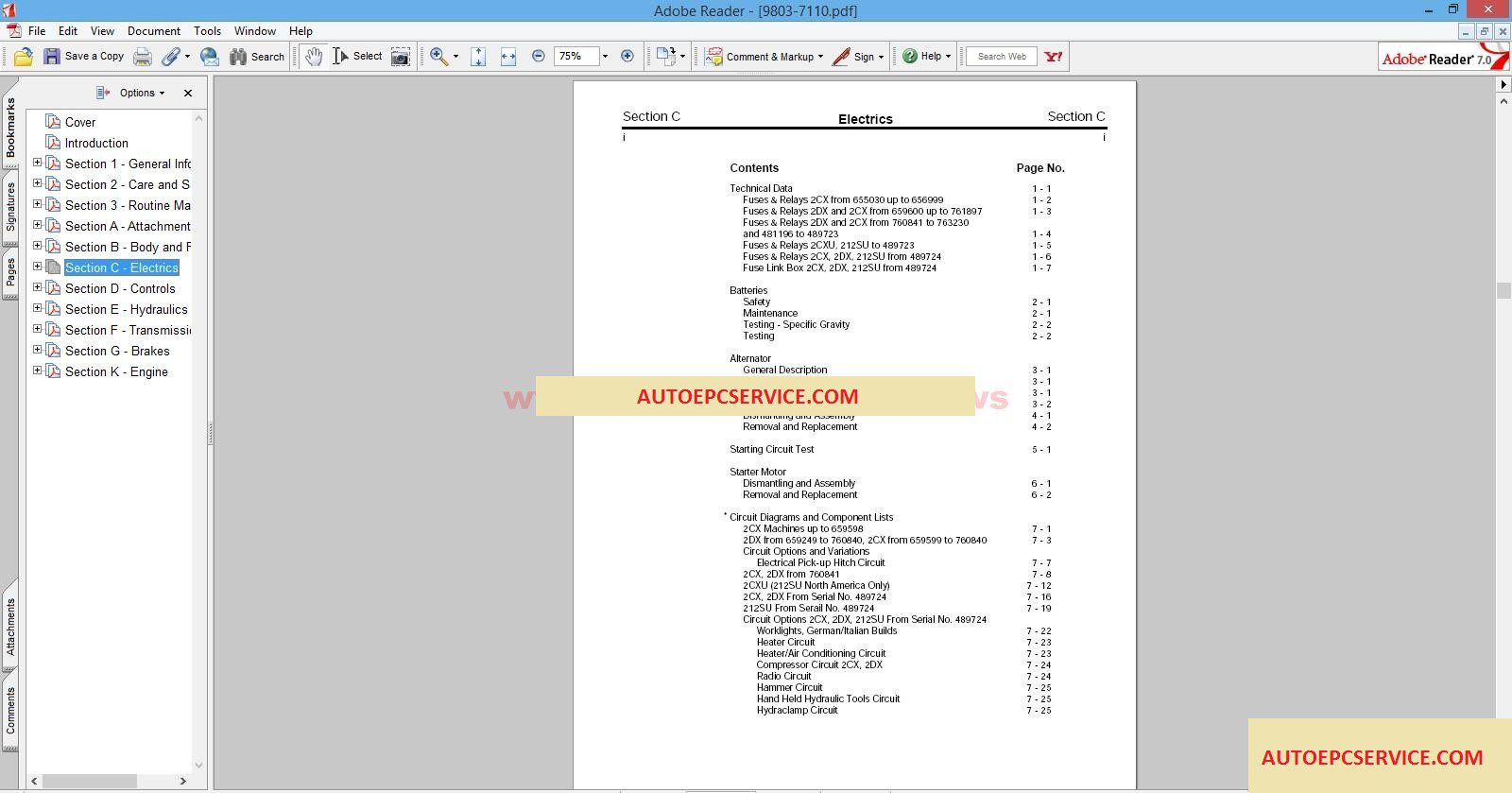 How To Fix Error JCB Service Manual S2 Issue 50 Program (2)