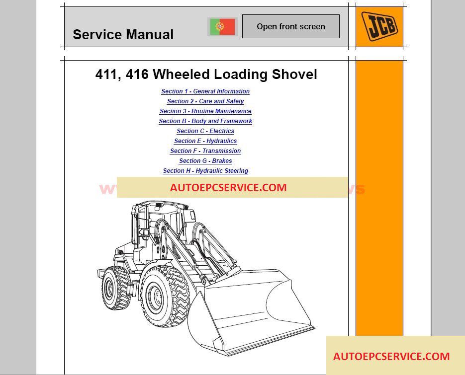 How To Fix Error JCB Service Manual S3 Issue 50 Program (2)