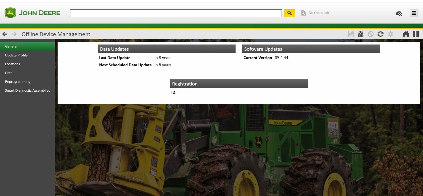 How To Fix Error John Deere SA 5.4.44 CF 06.2025 Service Library Diagnostic Program (1)