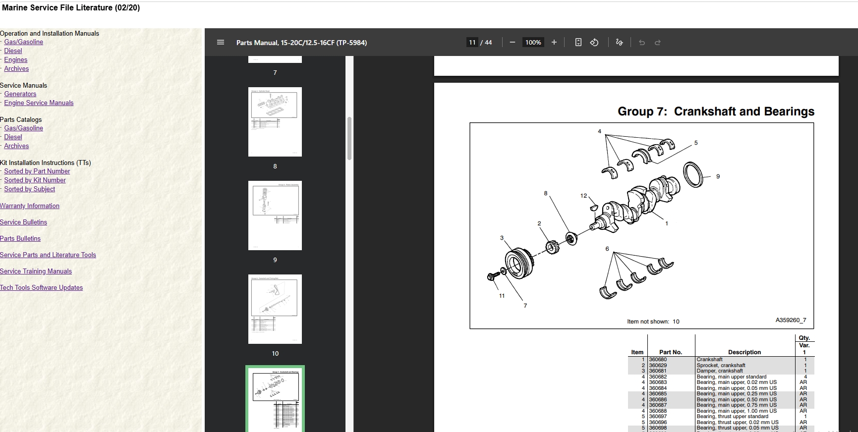 How To Fix Error Kohler EPC Marine Service File Literature 2020 Program (2)