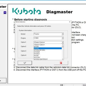 How To Fix Error Kubota Diagmaster 24.06.01 Diagnostic Program (1)