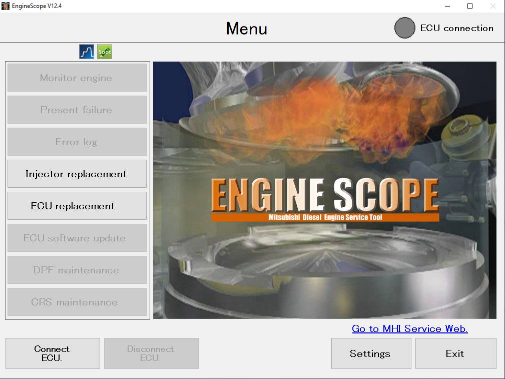 How To Fix Error Mitsubishi Service Tool Program Diesel Engine EngineScope V12.4.2 (2)