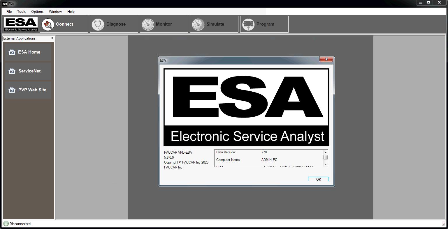 How To Fix Error Paccar Diagnostic Tool ESA 5.6.0 2023 (1)