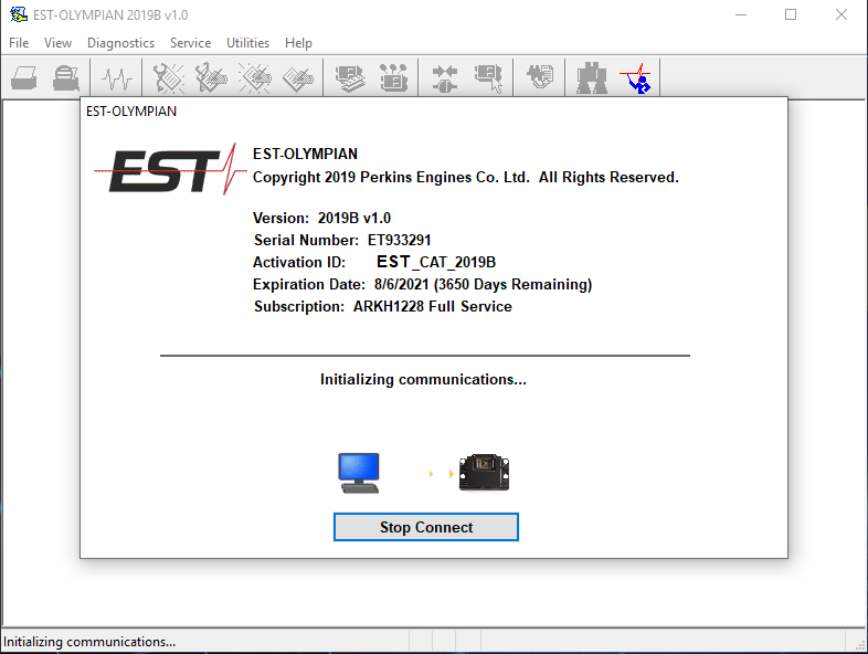 How To Fix Error Perkins EST Olympian (1)