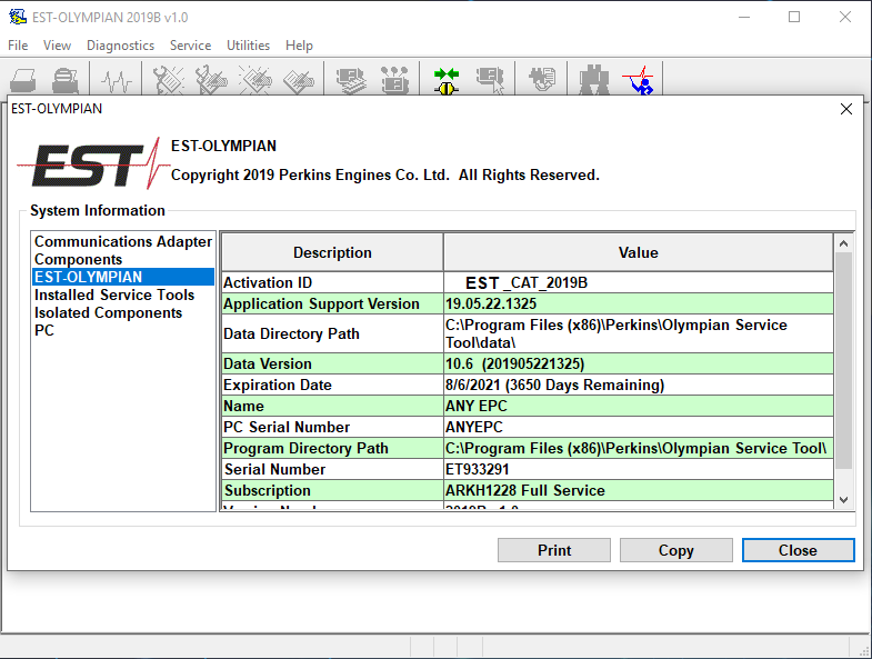 How To Fix Error Perkins EST Olympian (2)