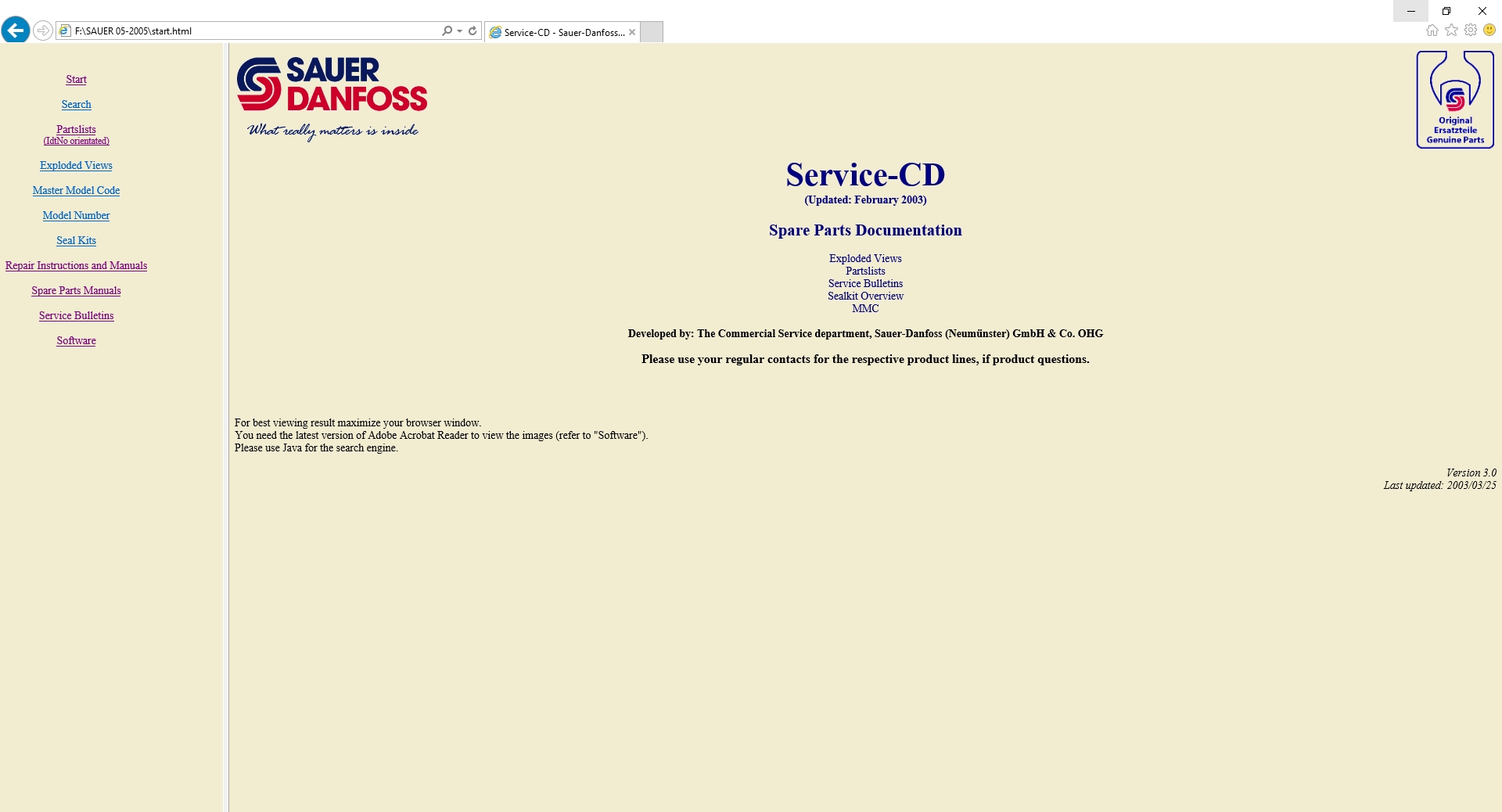 How To Fix Error SAUER DANFOSS Service CD 2003 (1)