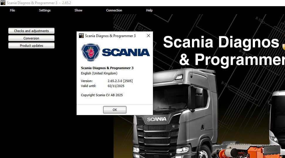 How To Fix Error Scania SDP3 2.65.2 Marine and Industrial Engine Diagnostic Program (1)