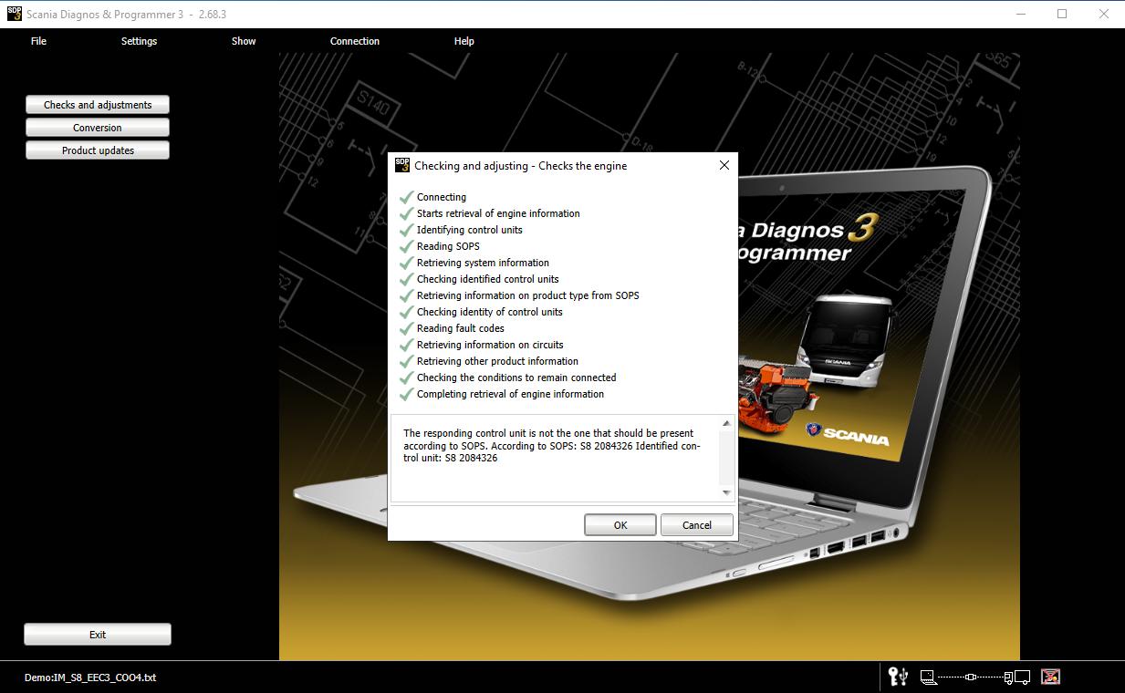 How To Fix Error Scania SDP3 2.68.3.2.0 2026 Marine and Industrial Engine Diagnostic Program (2)