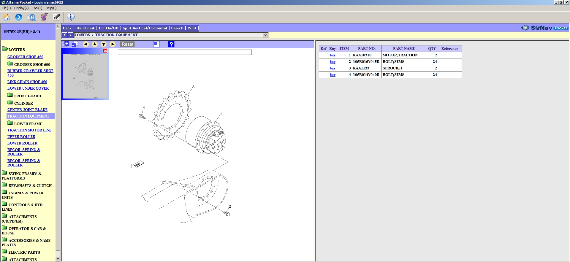 How To Fix Error Sumitomo Excavator Parts Catalogs for Turkey 01.2010 (2)