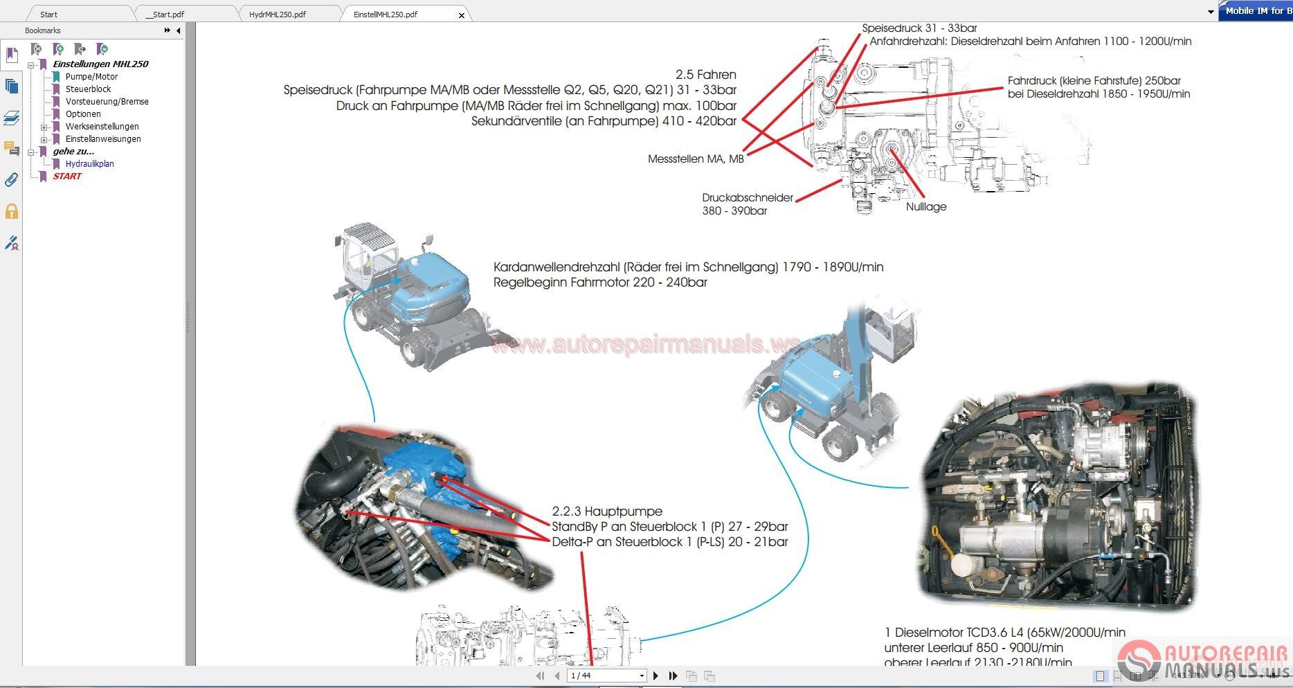 How To Fix Error Terex Fuchs Service Manual Diagnostic 02.2016 DE (2)