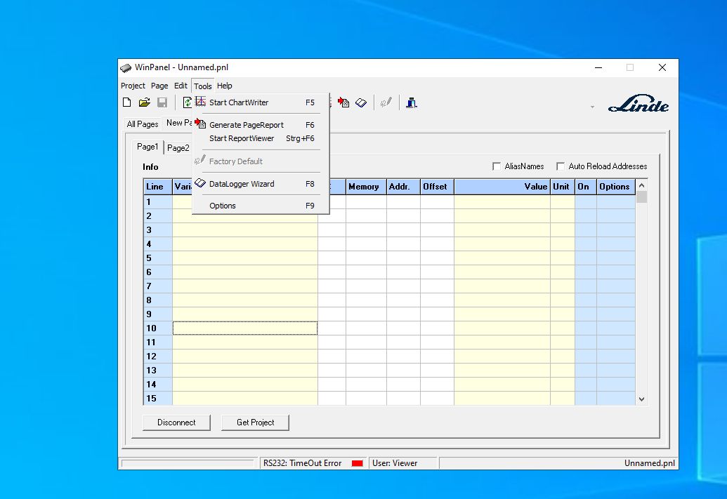 How To Fix Error Terex Linde WinPanel 1.5.1 2005 and Project Database Program (2)