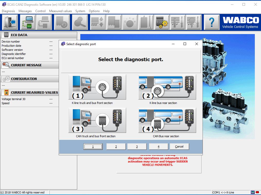 How To Fix Error WABCO Diagnostic Program TOOLBOX PLUS 14.2.1 09.2024 ECAS V3.0 (2)