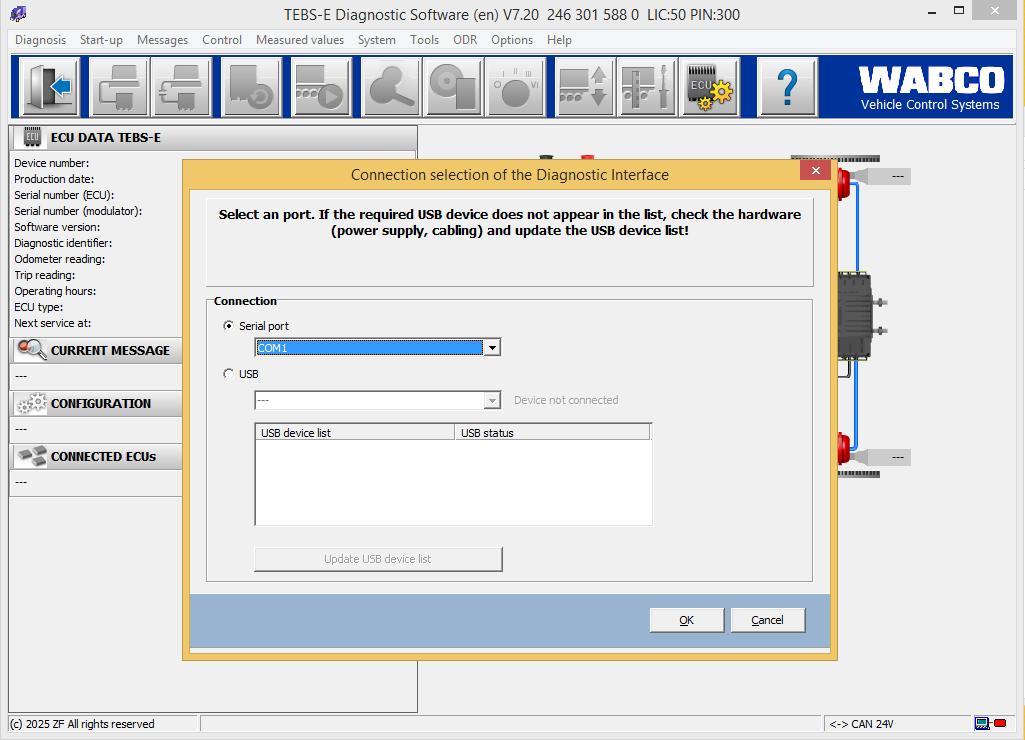 How To Fix Error WABCO TEBS E 7.20 Diagnostic Program (2)