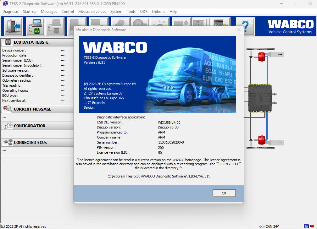 How To Fix Error WABCO Truck TEBS E 6.51 Diagnostic Program (2)