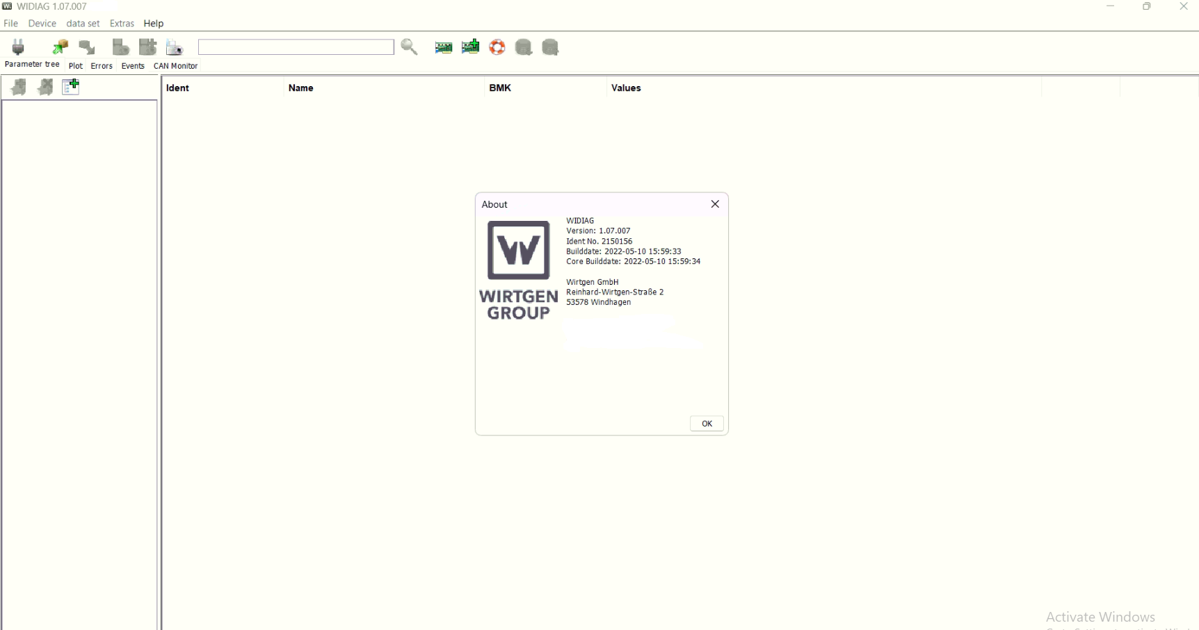 How To Fix Error Wirtgen Diagnostic Tool WIDIAG 1.07.007 05.2022 (2)