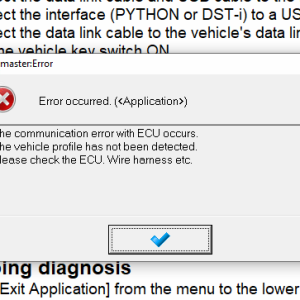 How to connect Machine Dieci with Dieci Kubota Diagmaster DSTi Adapter 1