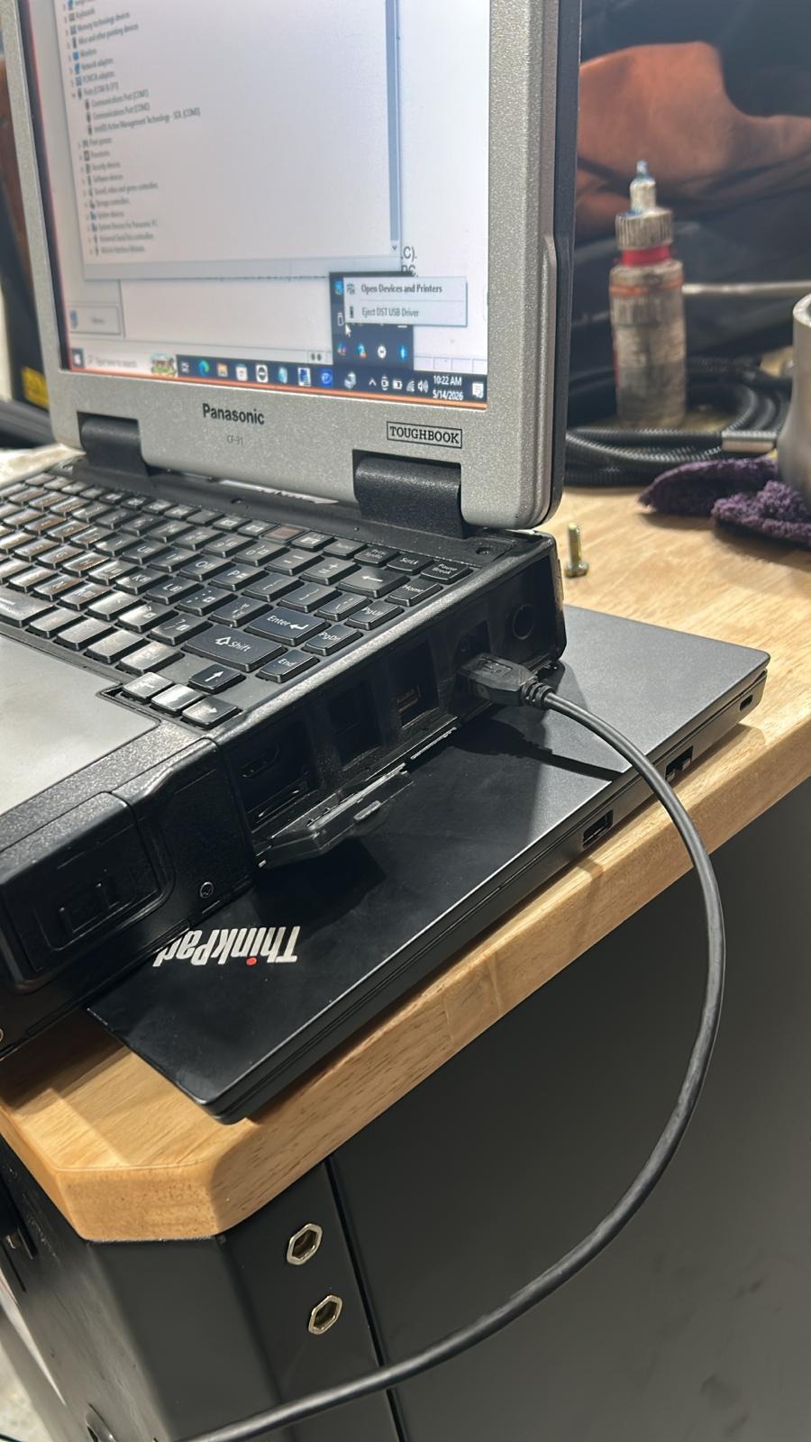 How to connect Machine Dieci with Dieci Kubota Diagmaster DSTi Adapter 10