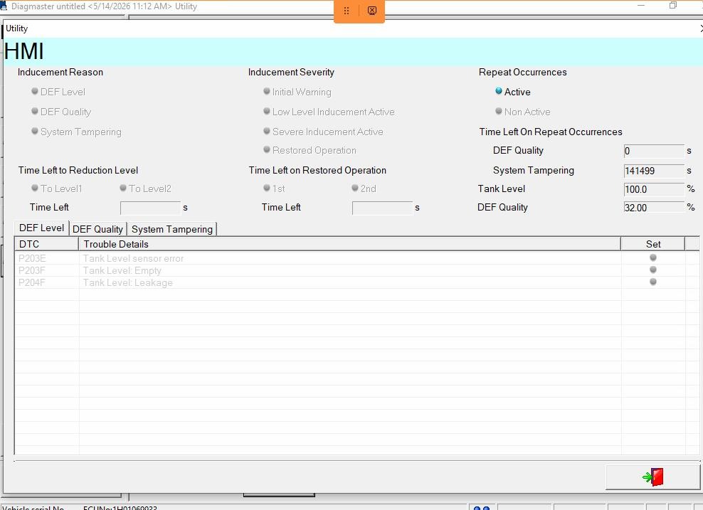 How to connect Machine Dieci with Dieci Kubota Diagmaster DSTi Adapter 5