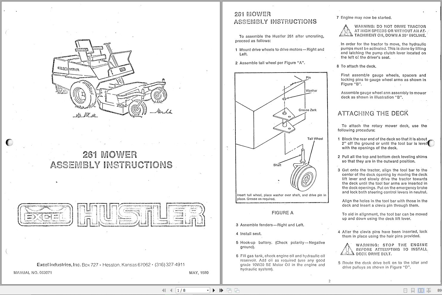 Hustler 9.16 GB Mowers Collection Full Manuals PDF Updated 2026 (6)