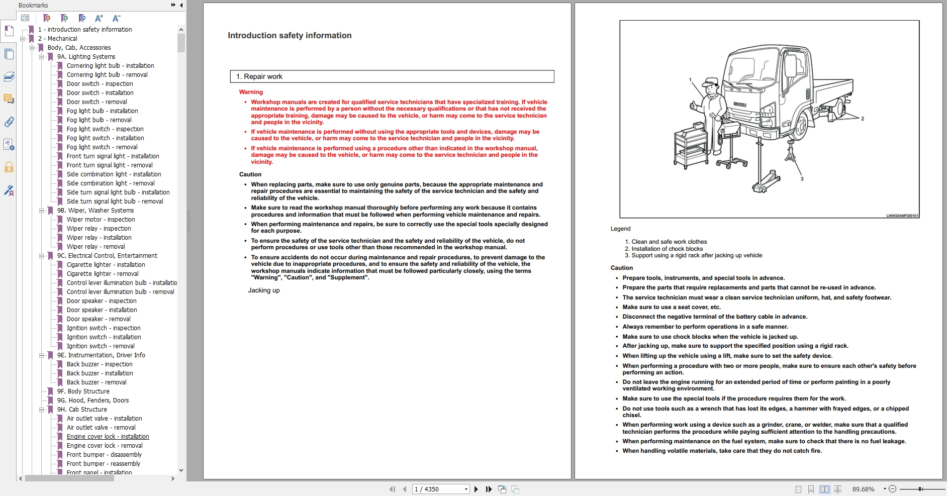 Isuzu Full Series Cab Model Workshop Manual Wiring Diagram PDF Request (4)