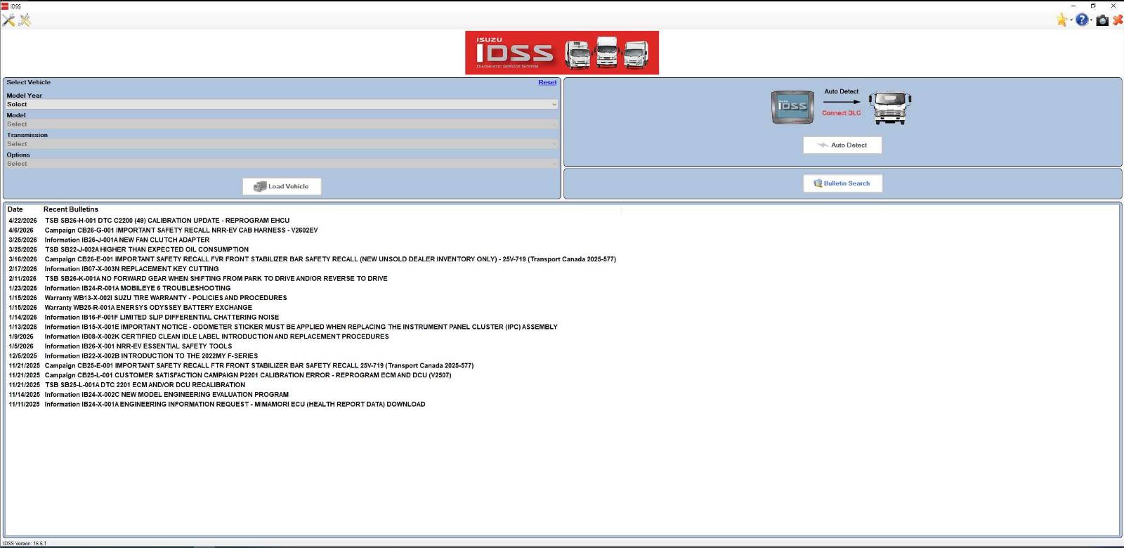 Isuzu G IDSS 05.2026 Remote Installation 1