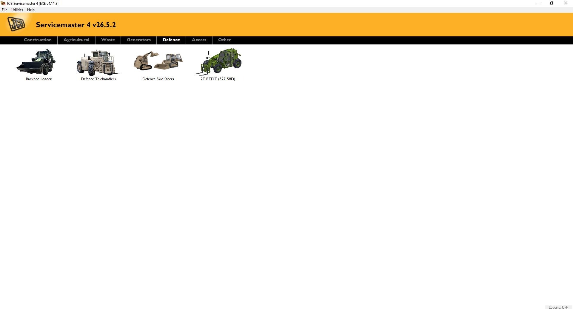 JCB ServiceMaster4 v26.5.2 05.2026 Diagnostic Program 5