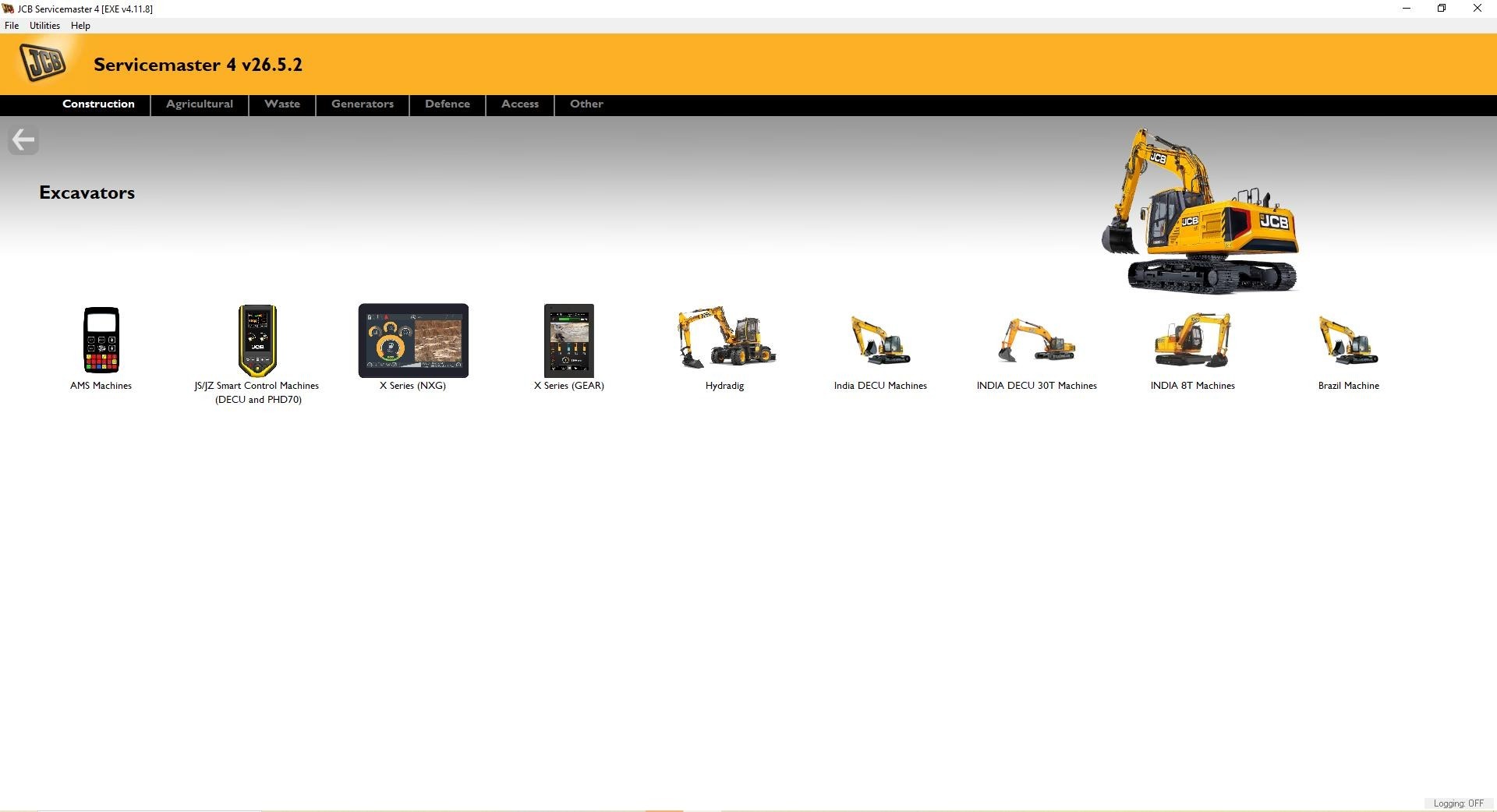 JCB ServiceMaster4 v26.5.2 05.2026 Diagnostic Program 8