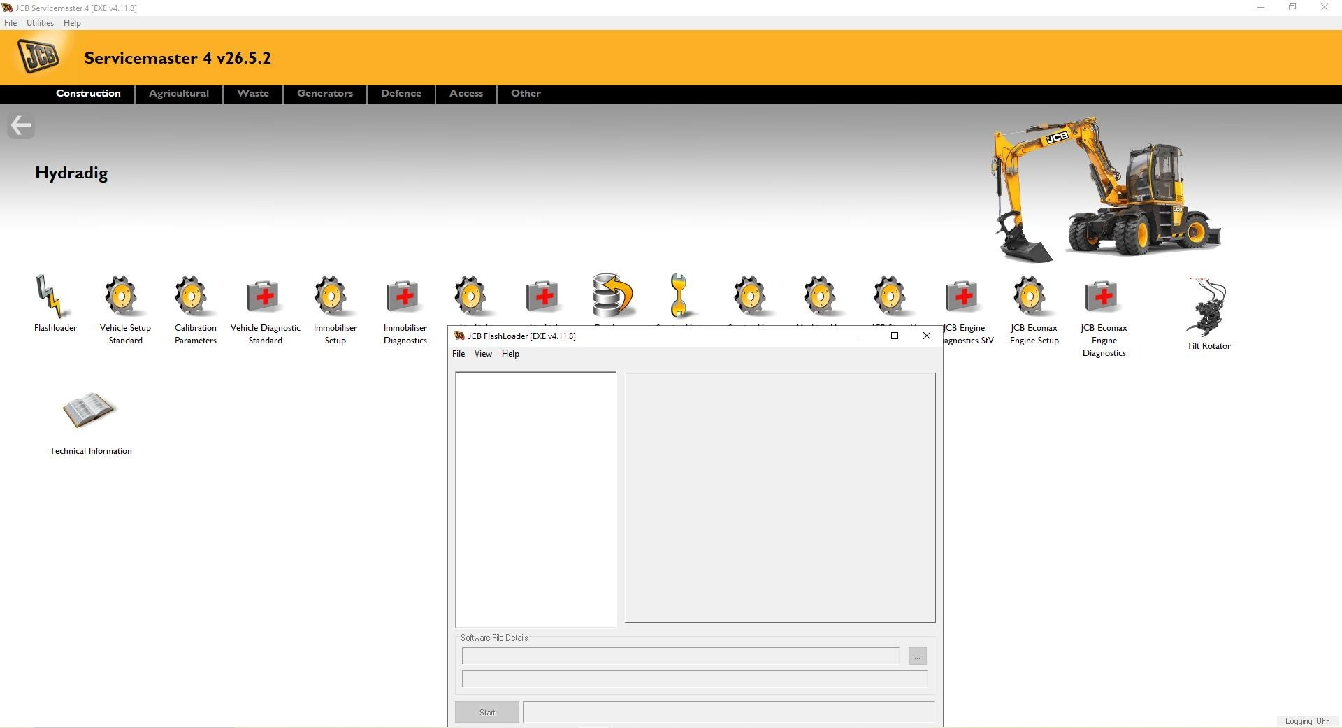 JCB ServiceMaster4 v26.5.2 05.2026 Diagnostic Program 9