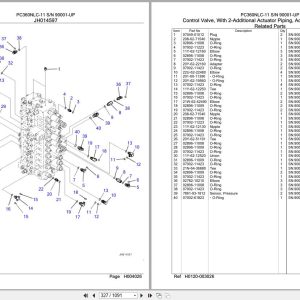 Komatsu Excavator PC360NLC 11 SN 90001 UP Parts Catalog (2)
