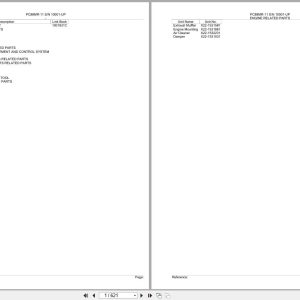 Komatsu Excavator PC88MR 11 SN 10001 UP Parts Catalog (1)