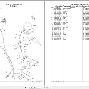 Komatsu Excavator PW148 11E0 SN H56051 UP Parts Catalog (3)