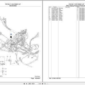 Komatsu Excavator PW158 11 SN H58051 UP Parts Catalog (2)