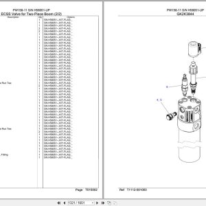 Komatsu Excavator PW158 11 SN H58051 UP Parts Catalog (3)
