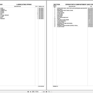 Komatsu Excavator PW98MR 11E0 SN F30001 UP Parts Catalog (2)