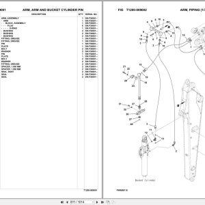 Komatsu Excavator PW98MR 11E0 SN F30001 UP Parts Catalog (3)