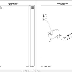 Komatsu Wheel Loader WA200 8 SN 85001 UP Parts Catalog (3)