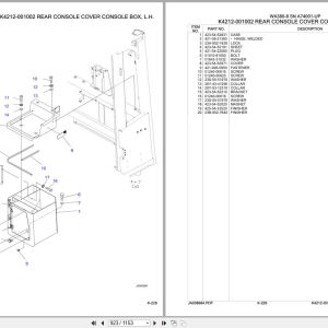 Komatsu Wheel Loader WA380 8 SN A74001 UP Parts Catalog (3)