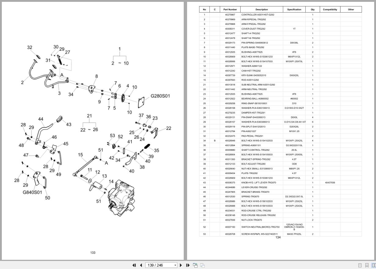 LS Tractor G Series G3033 G3033H G3038 G3038H Parts Catalog (3)